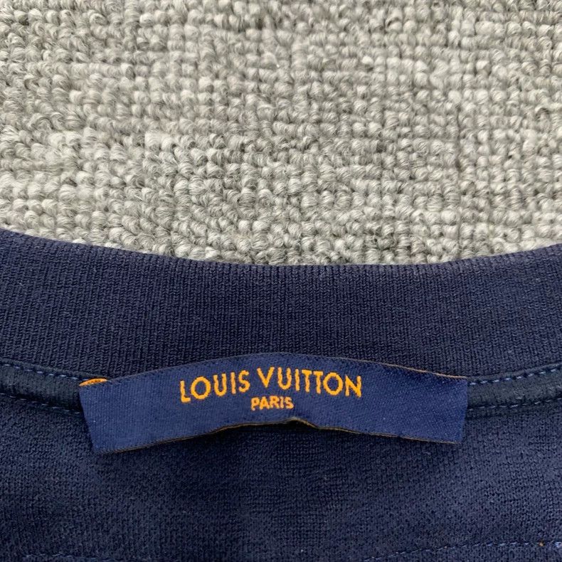 Louis Vuitton Blue Ocean Pattern Short Sleeve Shirt Size US L / EU 52-54 / 3 - 5 Thumbnail