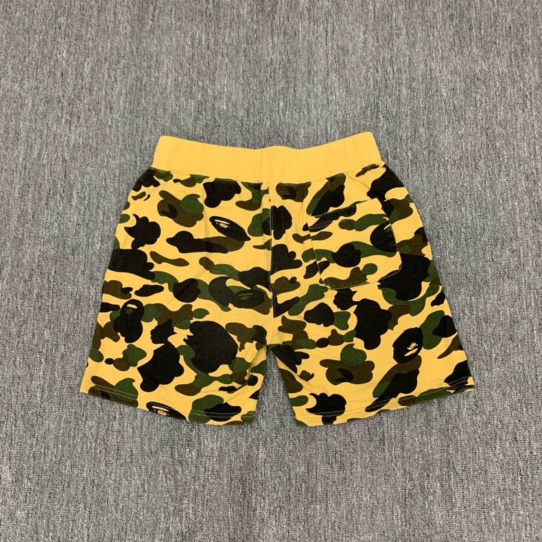 Bape BAPE Yellow Camouflage Shorts Size L Size US 34 / EU 50 - 2 Thumbnail