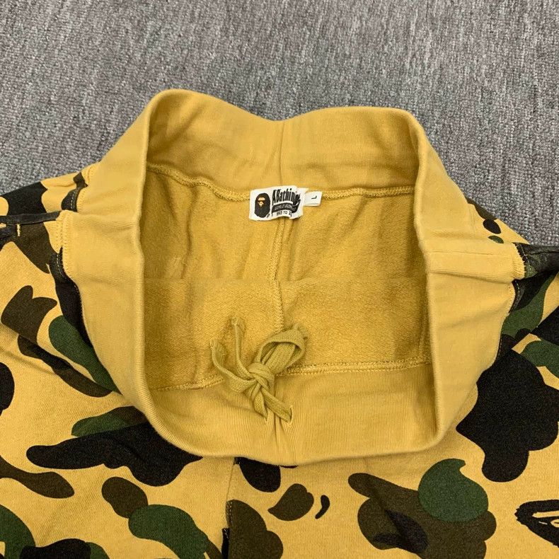 Bape BAPE Yellow Camouflage Shorts Size L Size US 34 / EU 50 - 8 Thumbnail