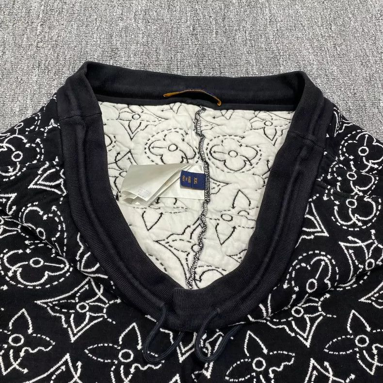 Louis Vuitton LV x NBA Black Floral Print Shorts Size US 44 / EU 60 - 3 Thumbnail