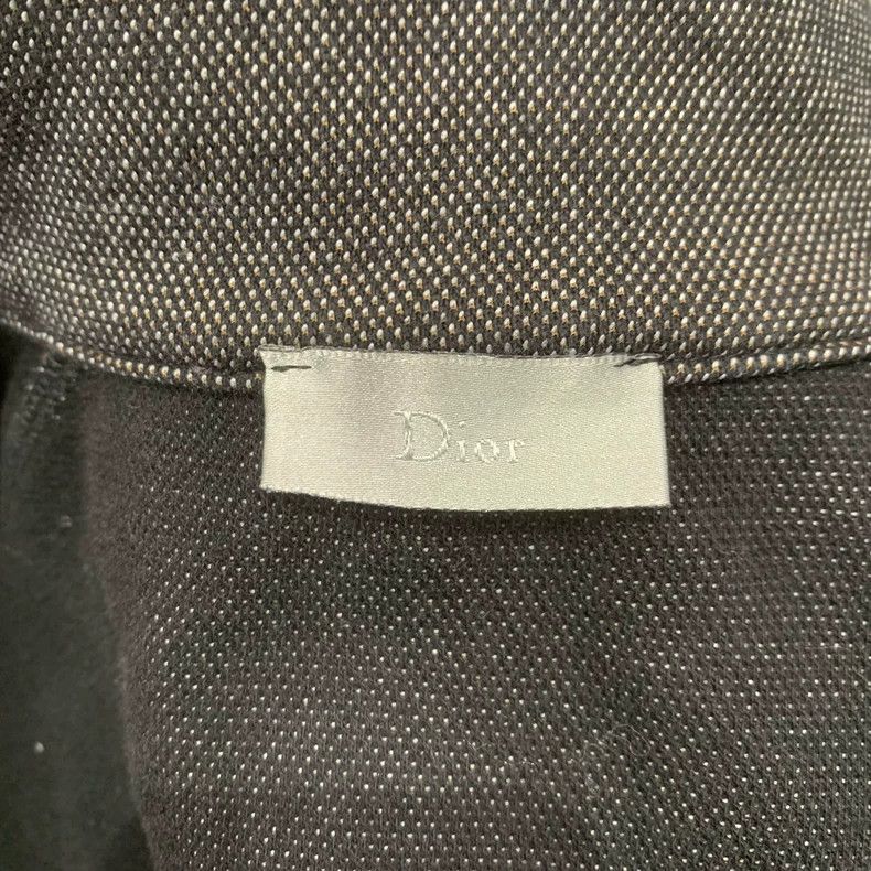 Dior Dior Gray Knit Jacket with Small Logo Size US L / EU 52-54 / 3 - 3 Thumbnail