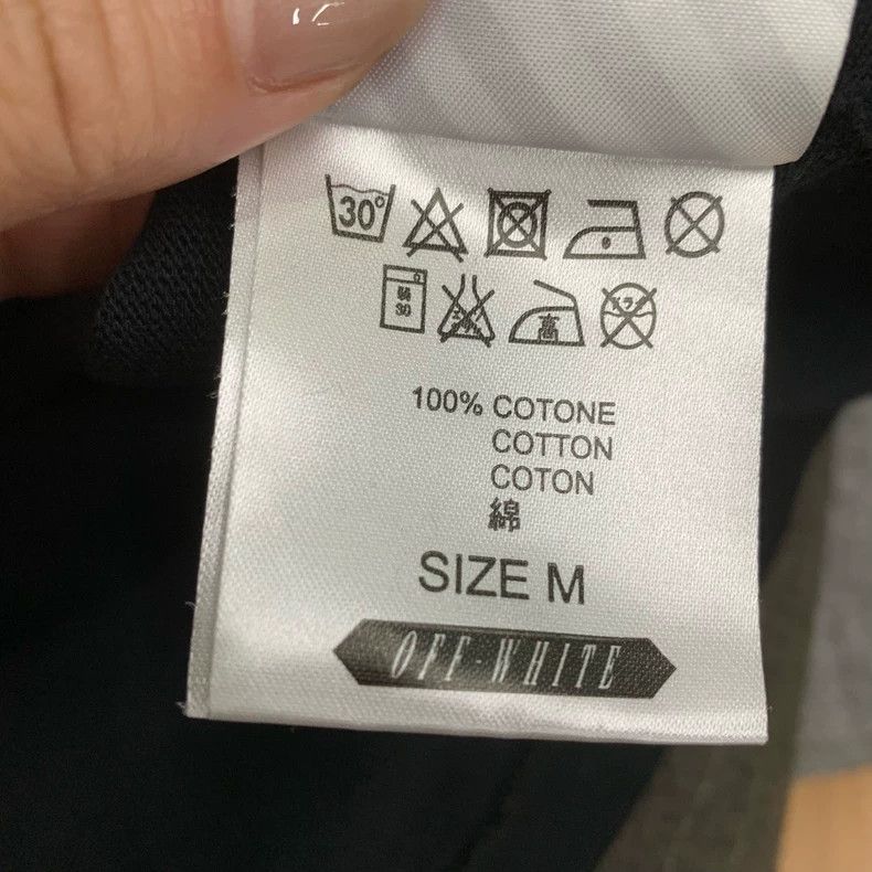 Off-White OFF-WHITE Black Printed Short Sleeve Shirt Size US M / EU 48-50 / 2 - 6 Thumbnail