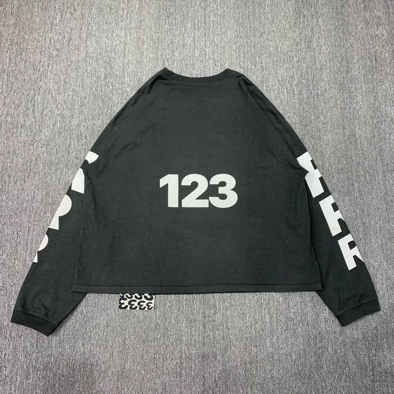 Gallery Dept. Black Long Sleeve Graffiti Graphic Shirt Size US M / EU 48-50 / 2 - 2 Thumbnail