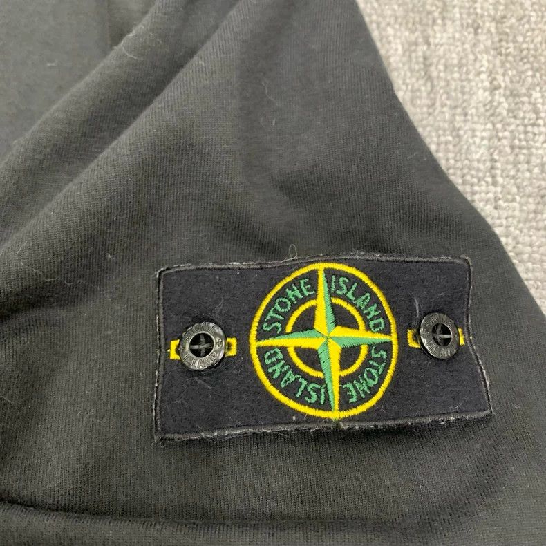 Stone Island Stone Island Black Long Sleeve Sweatshirt XXL Size US XXL / EU 58 / 5 - 7 Thumbnail