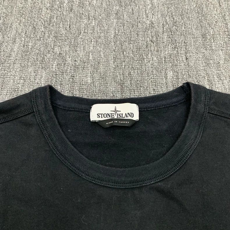 Stone Island Stone Island Black Long Sleeve Sweatshirt XXL Size US XXL / EU 58 / 5 - 8 Thumbnail