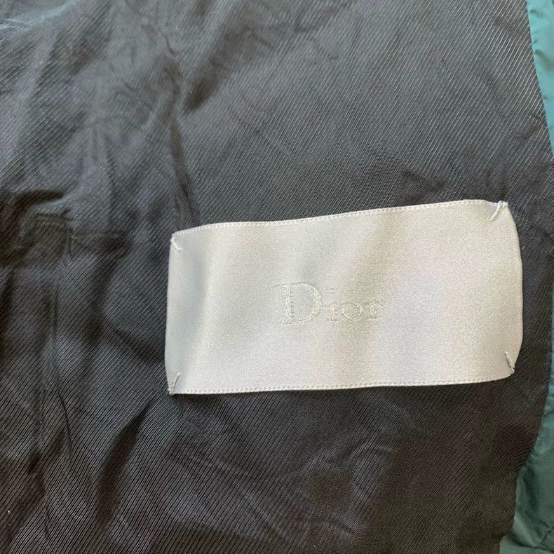 Dior Dior Embroidered Bomber Jacket in Lake Green Size US L / EU 52-54 / 3 - 6 Thumbnail