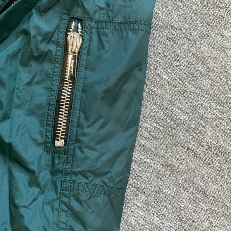 Dior Dior Embroidered Bomber Jacket in Lake Green Size US L / EU 52-54 / 3 - 4 Thumbnail