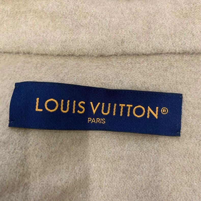 Louis Vuitton Beige Monogram Patterned Shirt Jacket Size US L / EU 52-54 / 3 - 5 Thumbnail