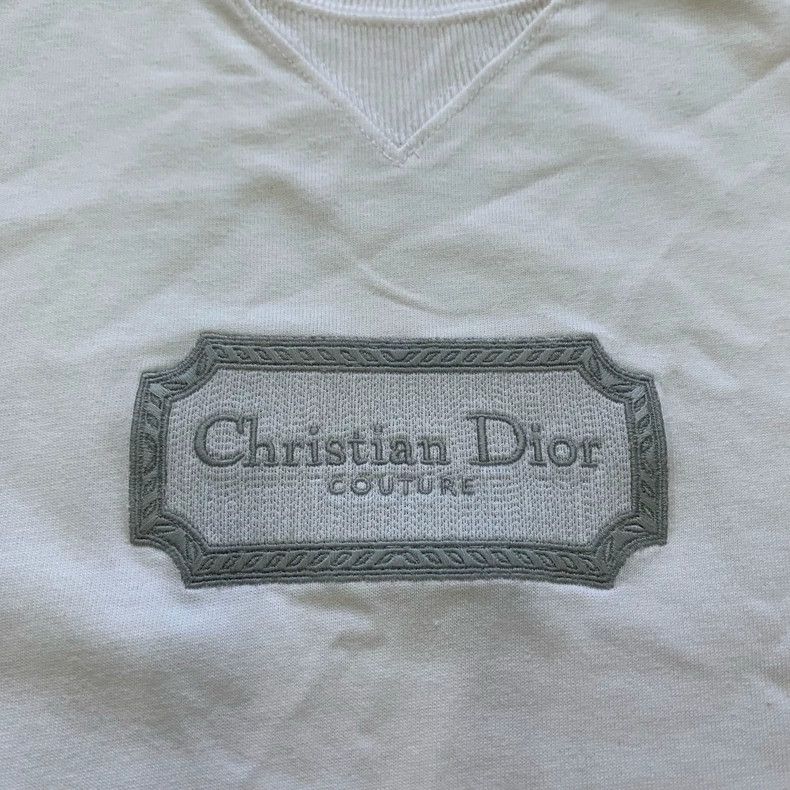 Dior Christian Dior White Short Sleeve T-Shirt Size US M / EU 48-50 / 2 - 4 Thumbnail