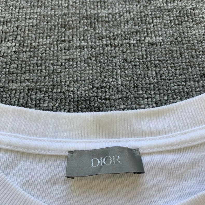 Dior Christian Dior White Short Sleeve T-Shirt Size US M / EU 48-50 / 2 - 5 Thumbnail