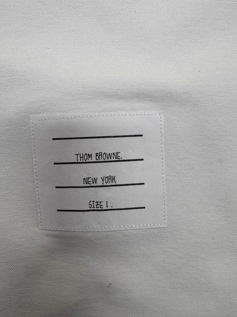 Thom Browne Thom Browne Dog Embroidered Shirt Size 1 Size US S / EU 44-46 / 1 - 5 Thumbnail