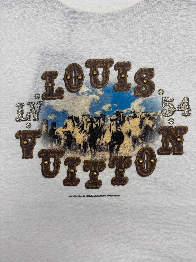Louis Vuitton Louis Vuitton Western Short Sleeve Shirt Size S Size US S / EU 44-46 / 1 - 3 Thumbnail