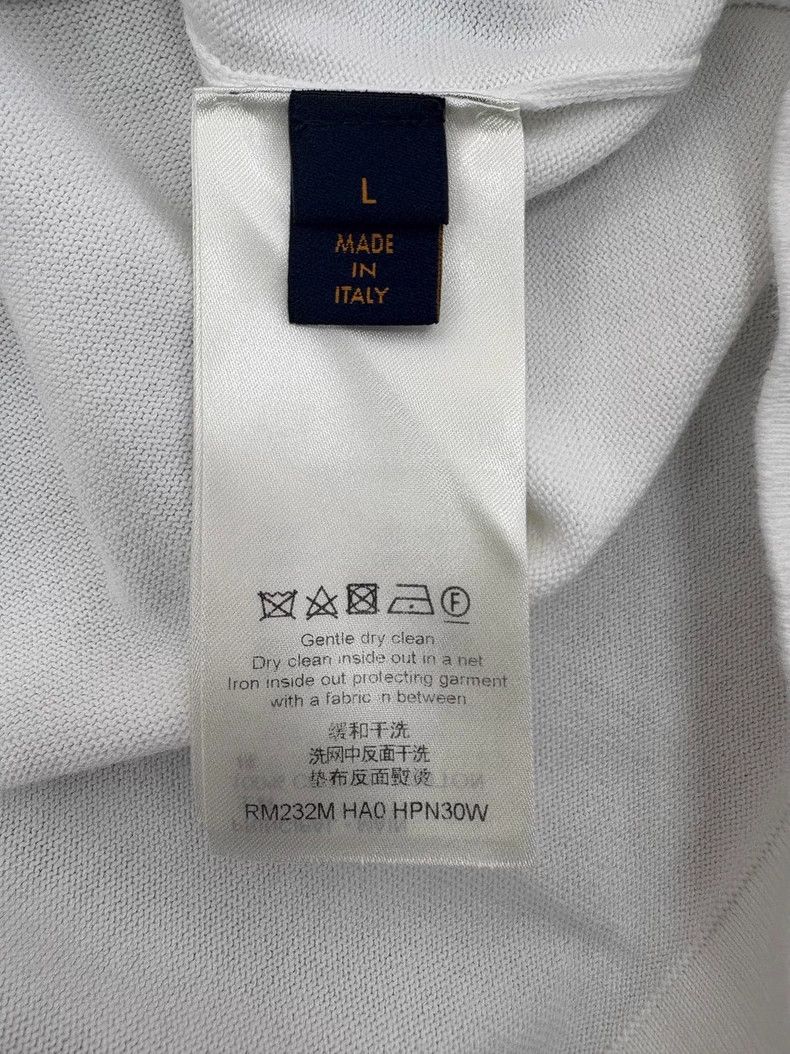 Louis Vuitton Louis Vuitton Pink Logo Short Sleeve Knit Shirt Size US L / EU 52-54 / 3 - 6 Thumbnail