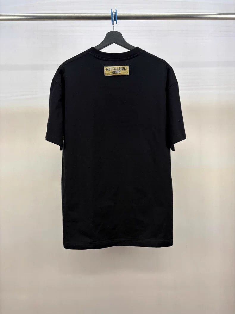 Louis Vuitton Louis Vuitton Black Short Sleeve T-Shirt L | Grailed