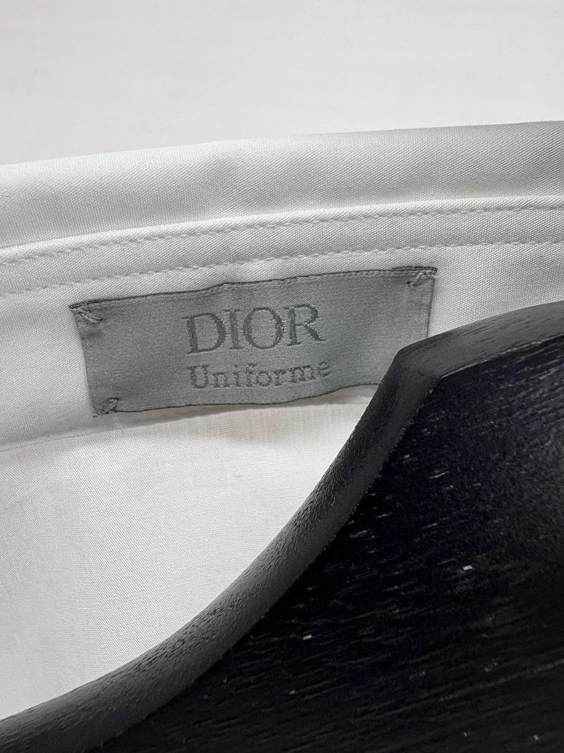 Dior Dior Embroidered Logo Long Sleeve Shirt Size US M / EU 48-50 / 2 - 5 Thumbnail