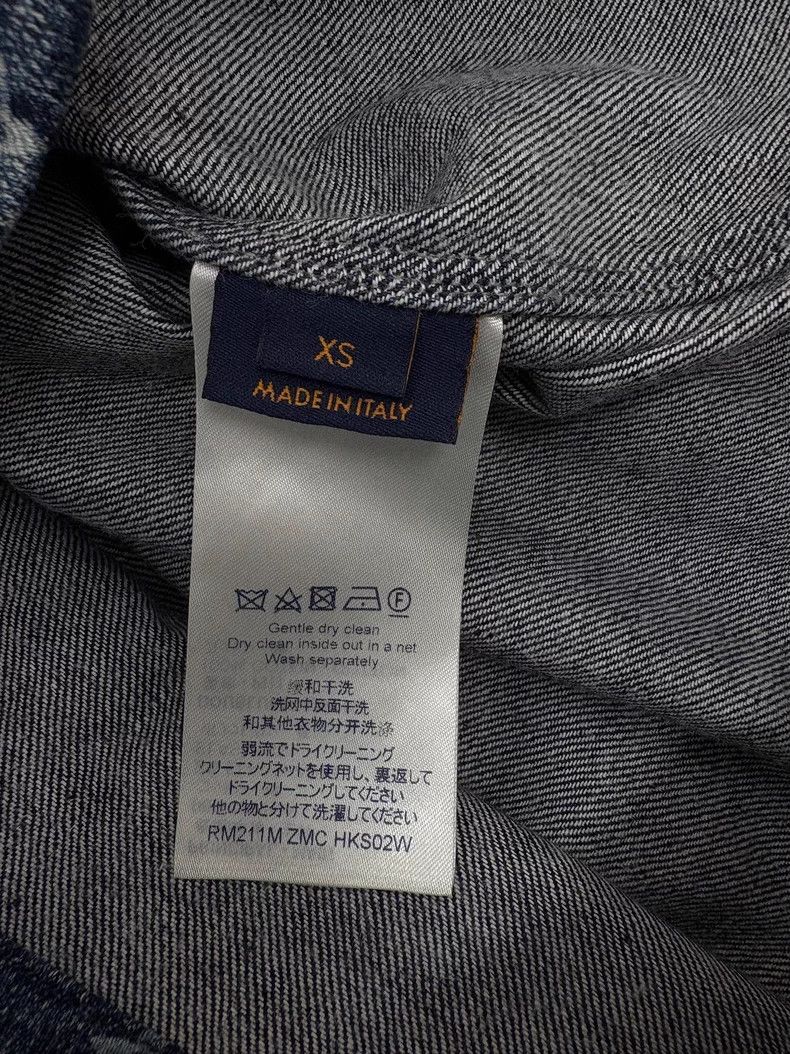 Louis Vuitton Louis Vuitton Short Sleeve Denim Shirt XS Size US XS / EU 42 / 0 - 7 Thumbnail