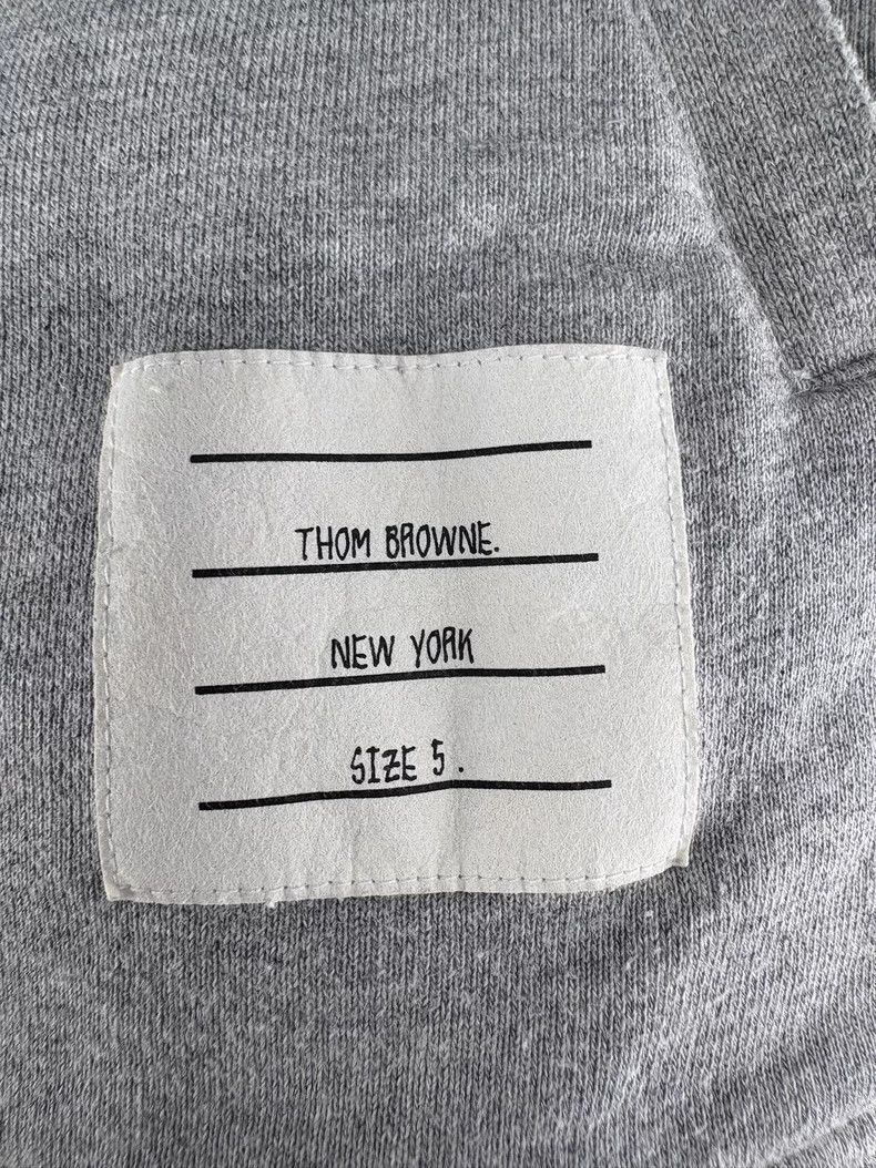Thom Browne Thom Browne Gray Zip Up Hoodie Size US S / EU 44-46 / 1 - 5 Thumbnail