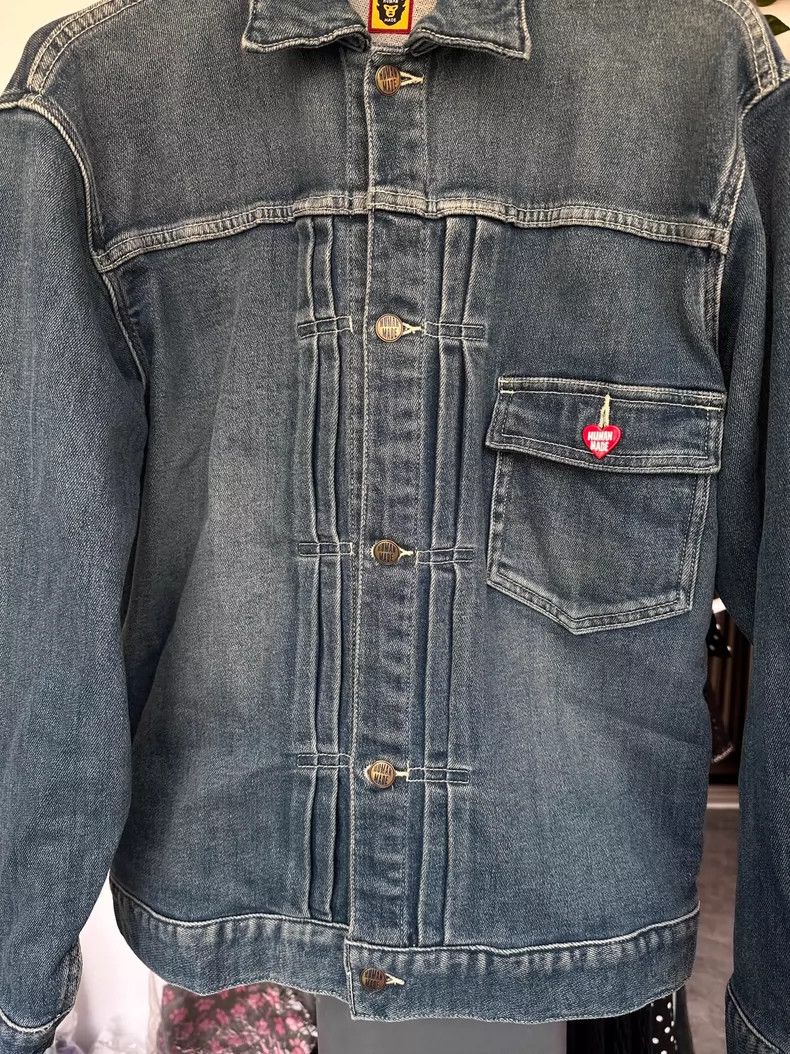 Human Made Human Made Denim Jacket Size M Japan Travel Size US M / EU 48-50 / 2 - 2 Thumbnail