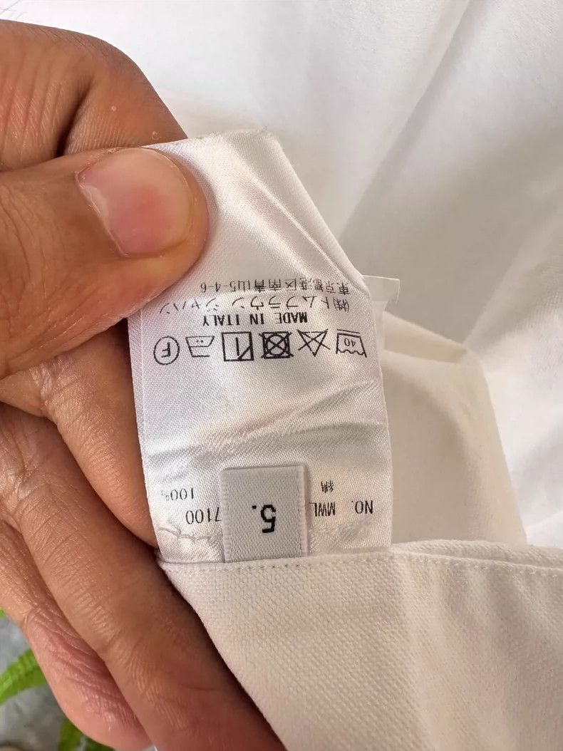Thom Browne Thom Browne Classic White Striped Shirt Size US L / EU 52-54 / 3 - 7 Thumbnail