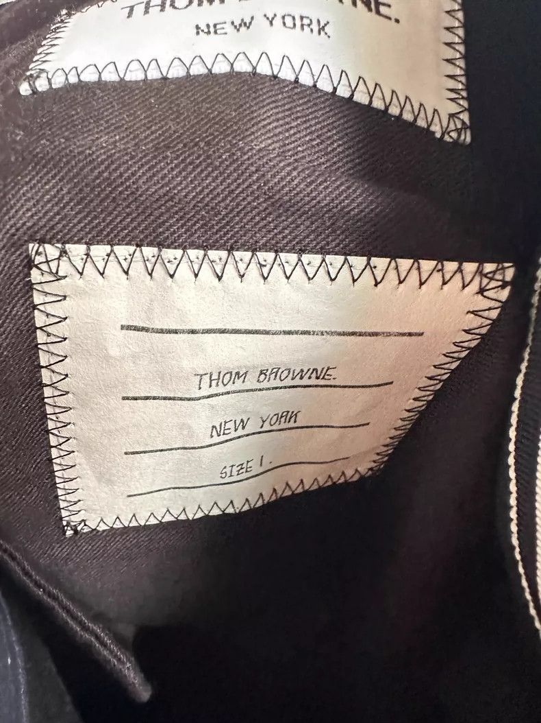 Thom Browne Thom Browne Dark Blue Tailored Trousers Size US 31 - 7 Thumbnail