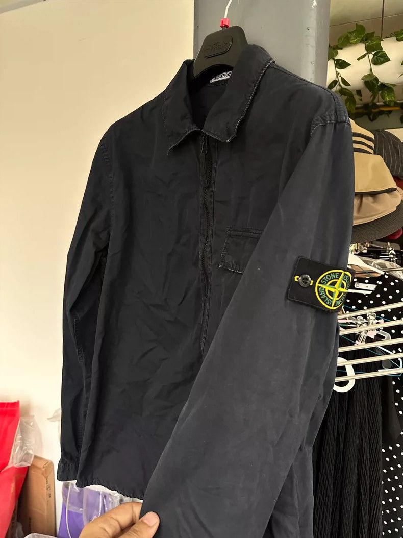 Stone Island Stone Island Dark Blue Wash Jacket XL Size US XL / EU 56 / 4 - 2 Thumbnail