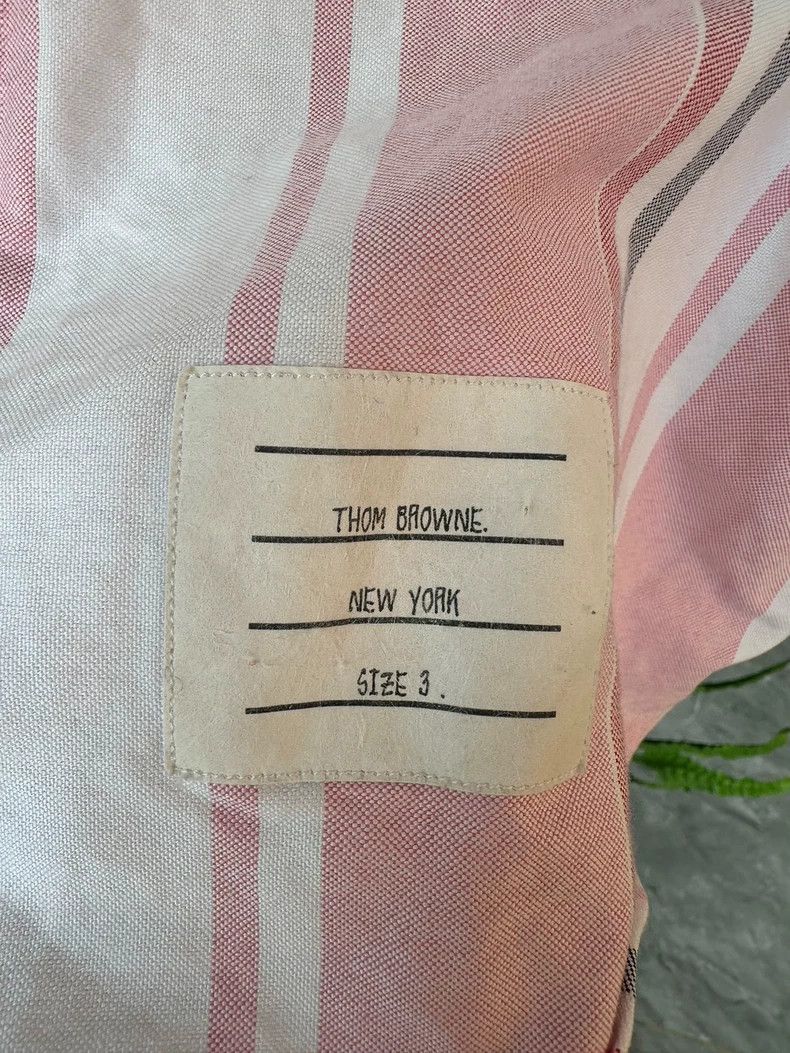 Thom Browne Thom Browne Striped Button-Up Shirt Size US M / EU 48-50 / 2 - 3 Thumbnail