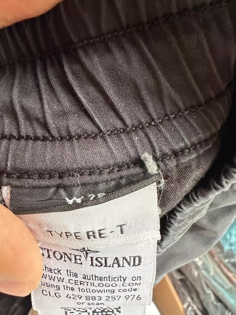 Stone Island Stone Island Black Wash Cargo Pants Size US 28 / EU 44 - 6 Thumbnail