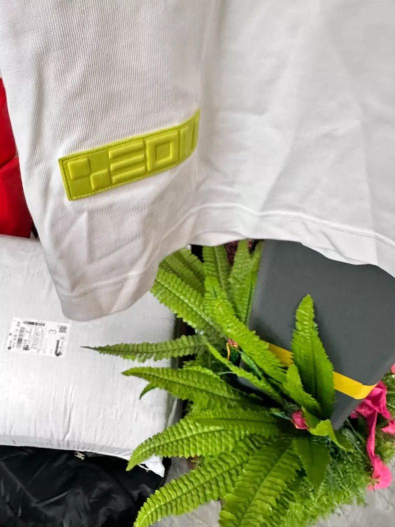 Lacoste Lacoste White Crew Neck Sweatshirt with Prints Size US M / EU 48-50 / 2 - 3 Thumbnail