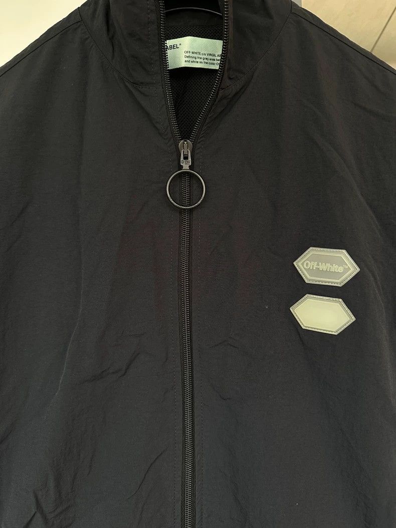Off-White Off White Black Layered Collar Jacket Size US XL / EU 56 / 4 - 2 Thumbnail