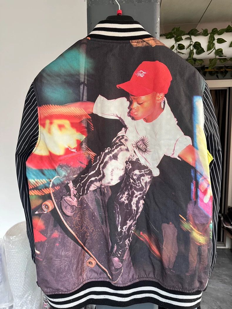 Comme des Garcons SHIRT Supreme CDG Reversible Baseball Jacket Size US L / EU 52-54 / 3 - 2 Thumbnail