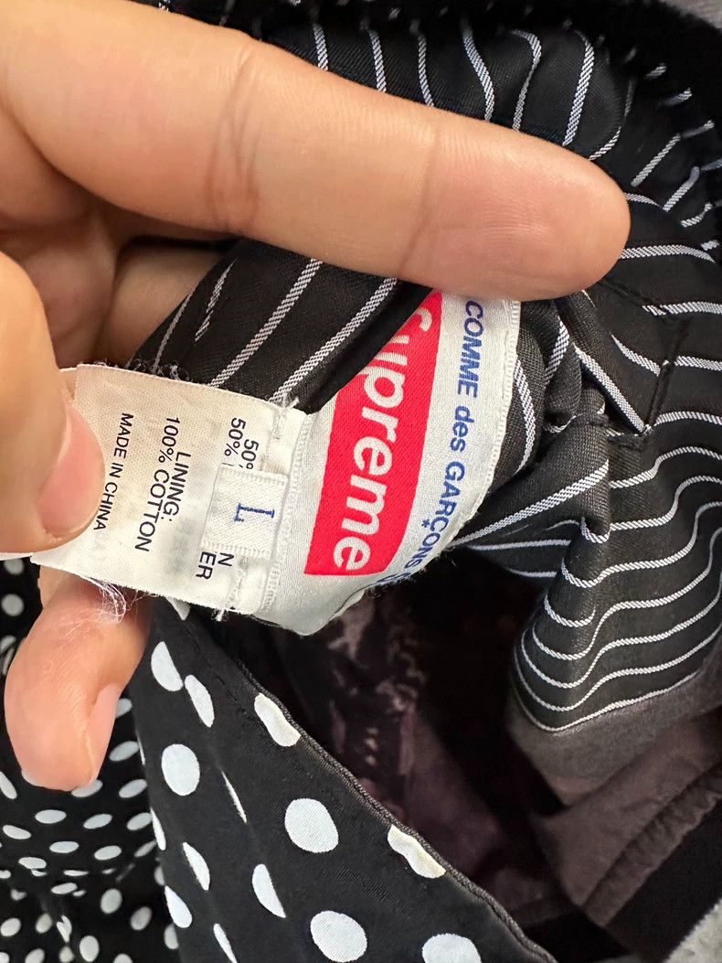 Comme des Garcons SHIRT Supreme CDG Reversible Baseball Jacket Size US L / EU 52-54 / 3 - 6 Thumbnail