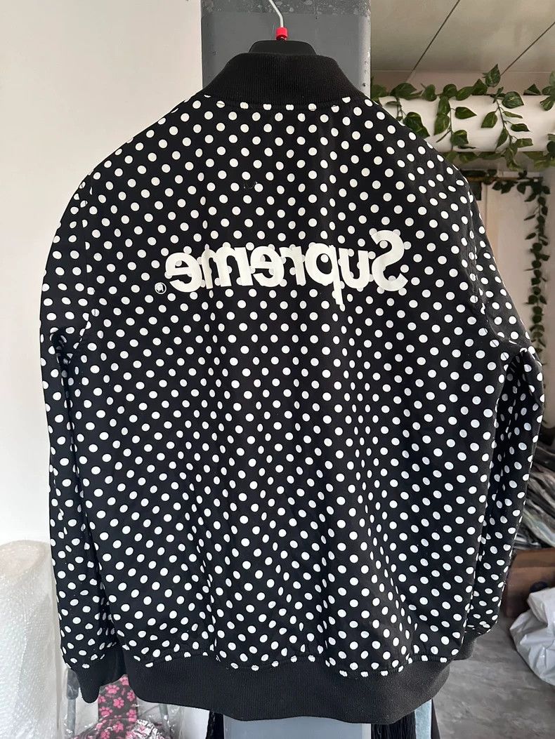 Comme des Garcons SHIRT Supreme CDG Reversible Baseball Jacket Size US L / EU 52-54 / 3 - 5 Thumbnail
