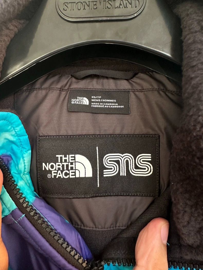 The North Face The North Face Blue Tie-Dye Fleece Jacket Size US XS / EU 42 / 0 - 6 Thumbnail