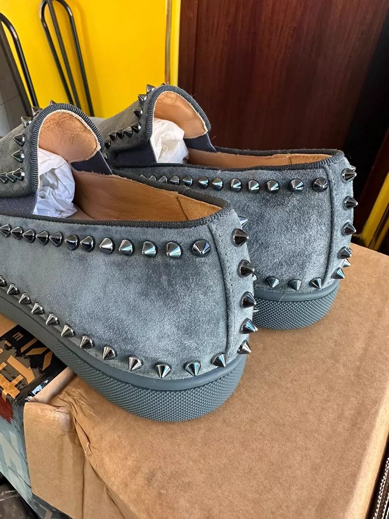 Christian Louboutin Christian Louboutin Suede Slip-On Shoes Size 42 Size US 10 / EU 43 - 4 Thumbnail