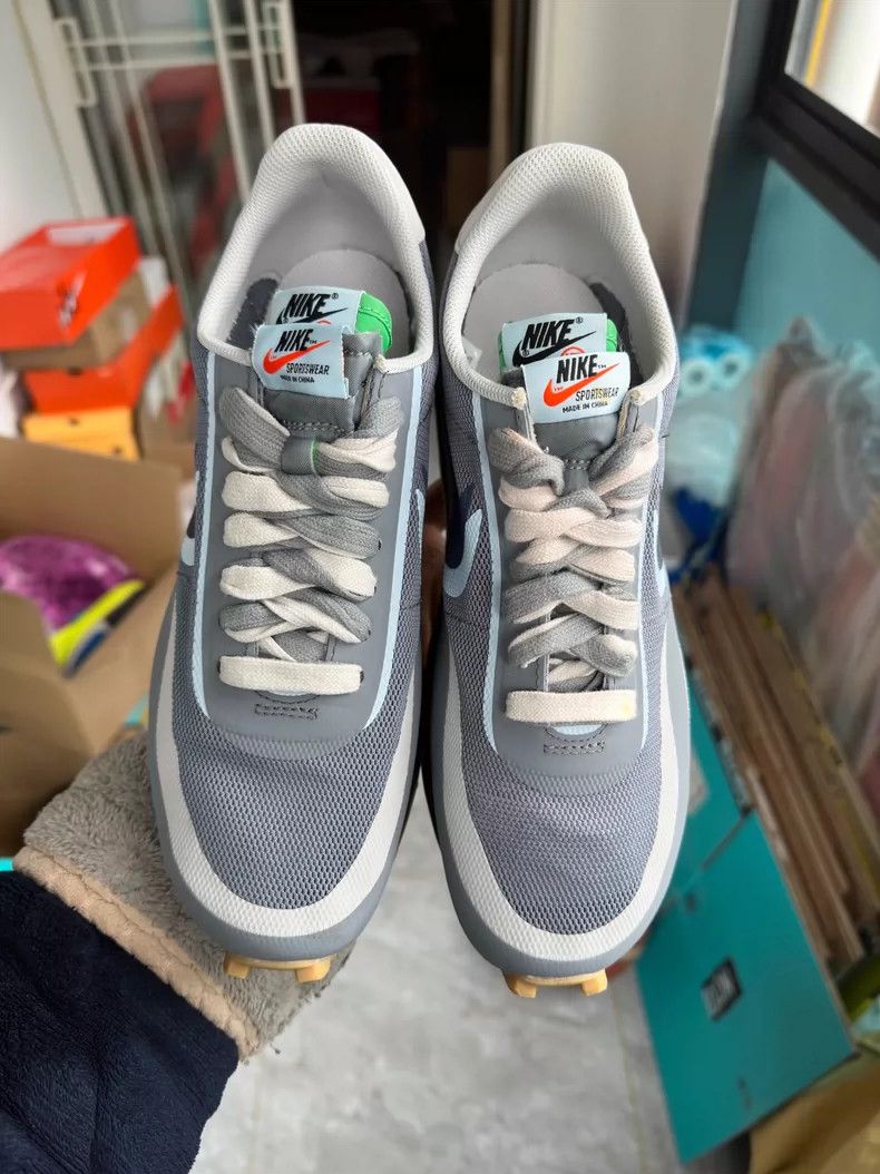 Sacai Clot Sacai Nike Waffle Shoes Size 42.5 Size US 10.5 / EU 43-44 - 2 Thumbnail