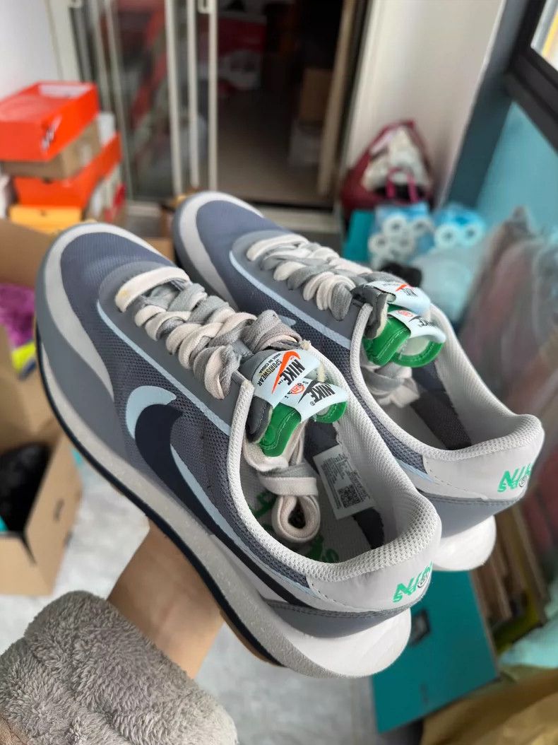Sacai Clot Sacai Nike Waffle Shoes Size 42.5 Size US 10.5 / EU 43-44 - 3 Thumbnail