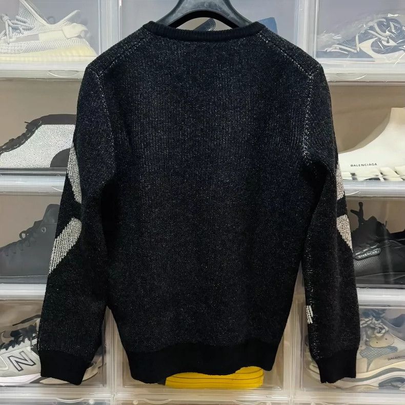 Philipp Plein Philipp Plein Men's Hexagon Logo Knit Sweater Size US M / EU 48-50 / 2 - 4 Thumbnail