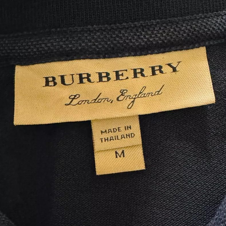Burberry Burberry Men's Long Sleeve Polo Shirt Size US M / EU 48-50 / 2 - 5 Thumbnail