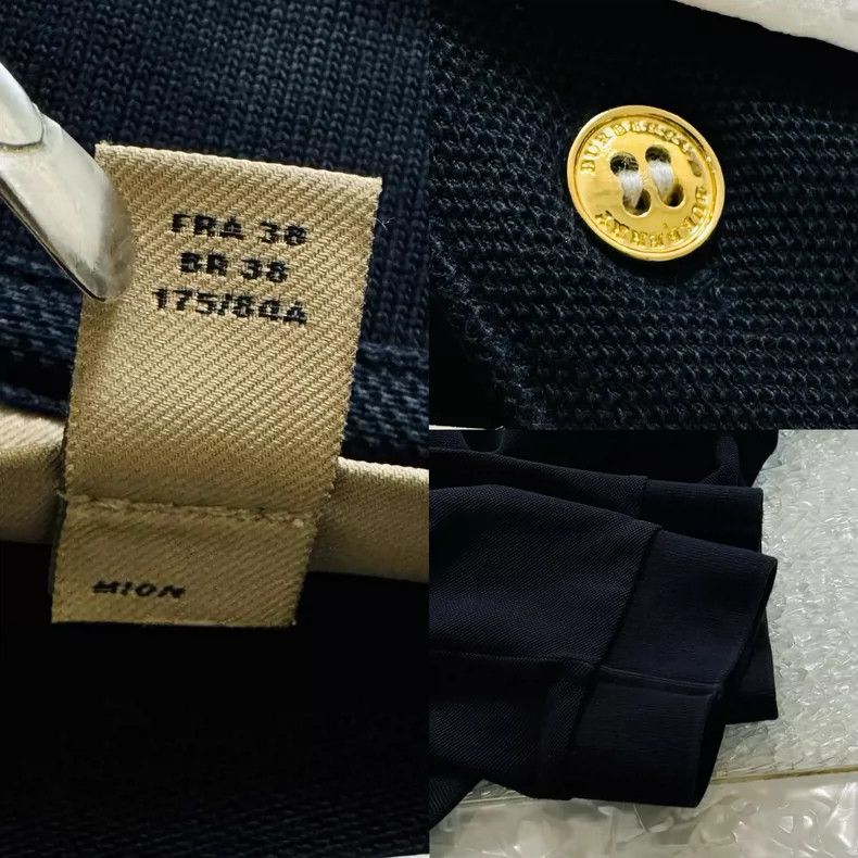 Burberry Burberry Men's Long Sleeve Polo Shirt Size US M / EU 48-50 / 2 - 6 Thumbnail