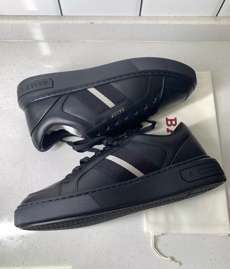 Bally BALLY Black Low-top Sneaker for Men Size US 9 / EU 42 - 4 Thumbnail