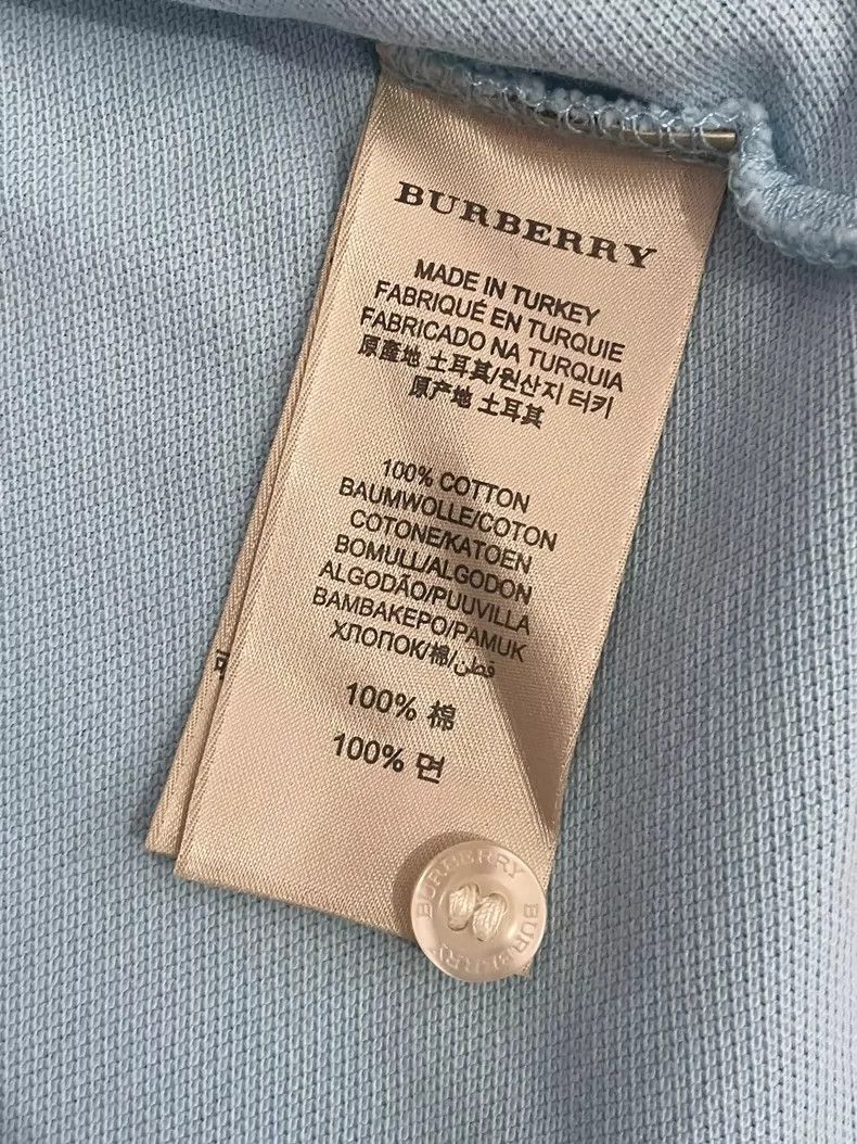 Burberry Burberry Men's Short Sleeve Polo Shirt Size US L / EU 52-54 / 3 - 5 Thumbnail
