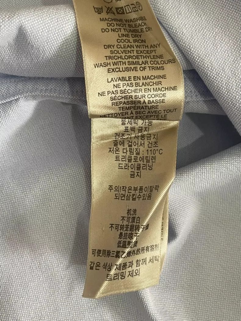 Burberry Burberry Men's Casual Short Sleeve Shirt Size US L / EU 52-54 / 3 - 6 Thumbnail