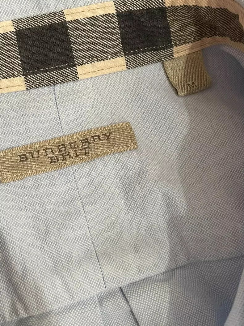 Burberry Burberry Men's Casual Short Sleeve Shirt Size US L / EU 52-54 / 3 - 4 Thumbnail