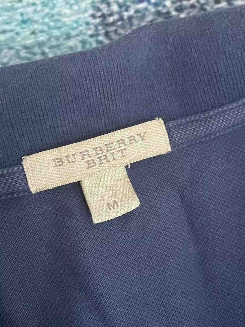 Burberry Burberry Men's Short Sleeve Polo Shirt Size US L / EU 52-54 / 3 - 3 Thumbnail