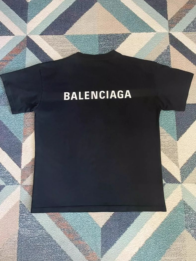 Balenciaga Balenciaga Men's Casual Short Sleeve Shirt Size US L / EU 52-54 / 3 - 3 Thumbnail