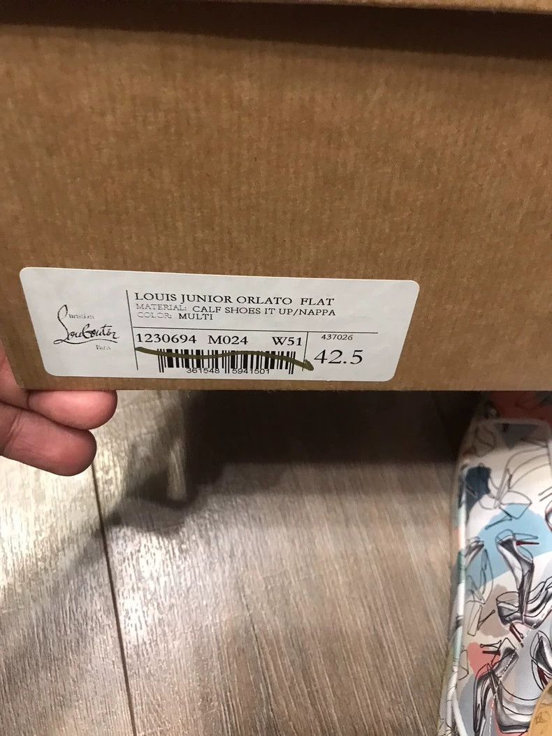 Christian Louboutin Christian Louboutin Casual Shoes with Graffiti Design Size US 10.5 / EU 43-44 - 8 Thumbnail