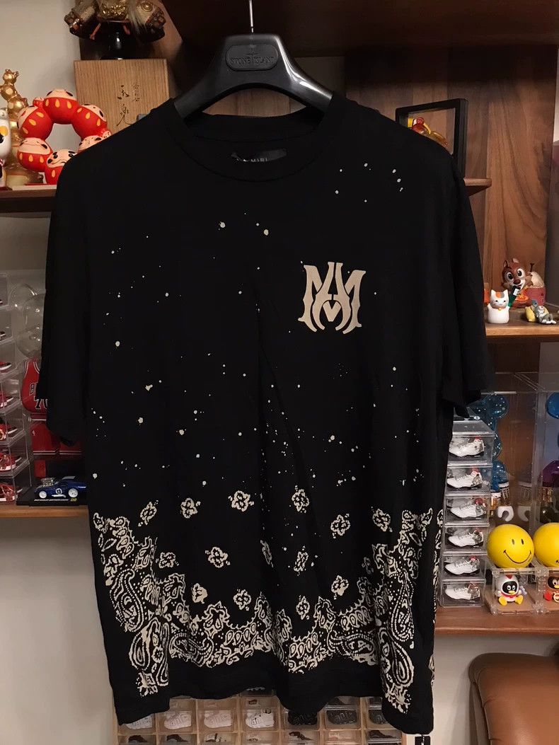 Amiri Amiri Short Sleeve T-Shirt with Vintage Wash Size US S / EU 44-46 / 1 - 4 Thumbnail