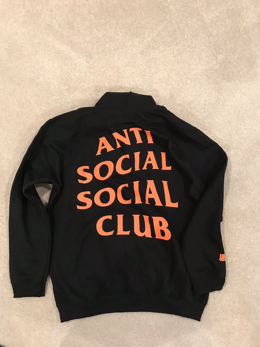 Undefeated ASSC X Undefeated Black Hoodie | Grailed