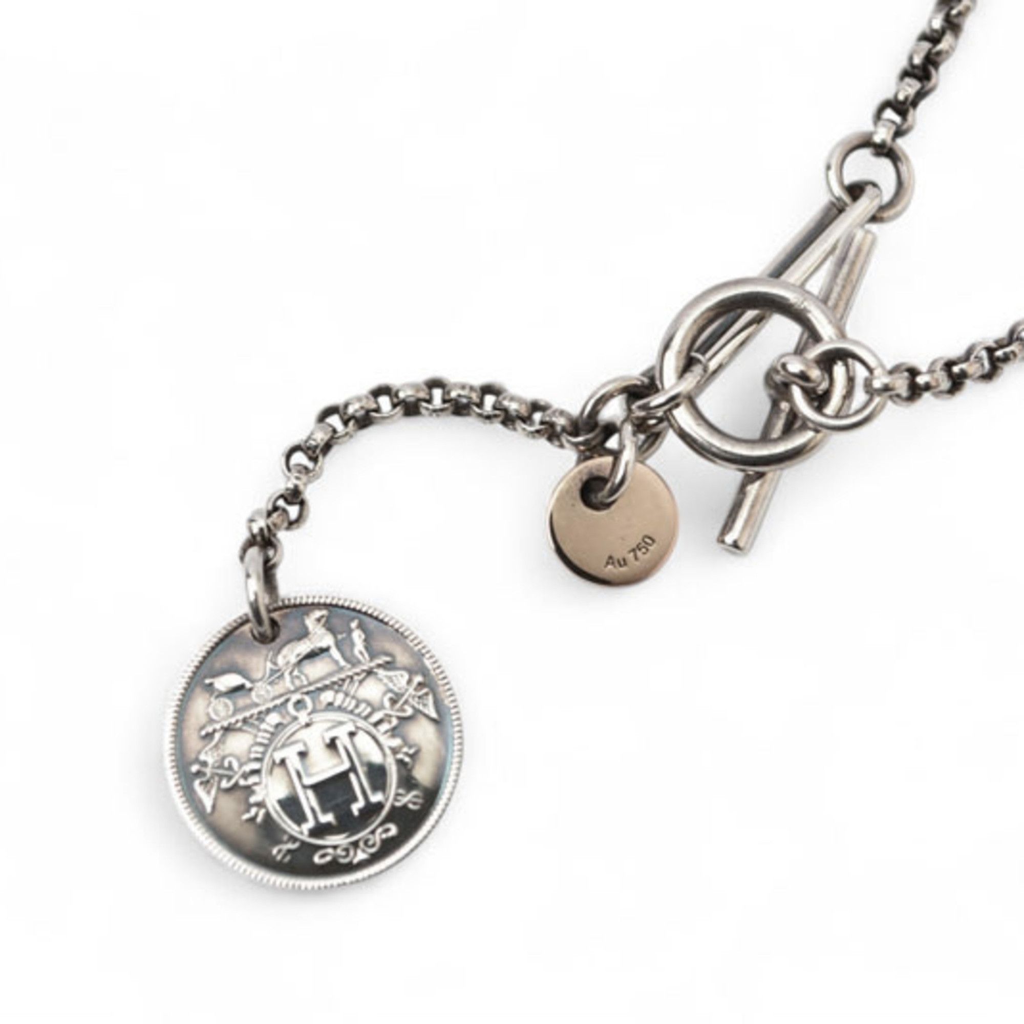 Hermes Hermès Ex-Libris necklace Size ONE SIZE - 4 Thumbnail