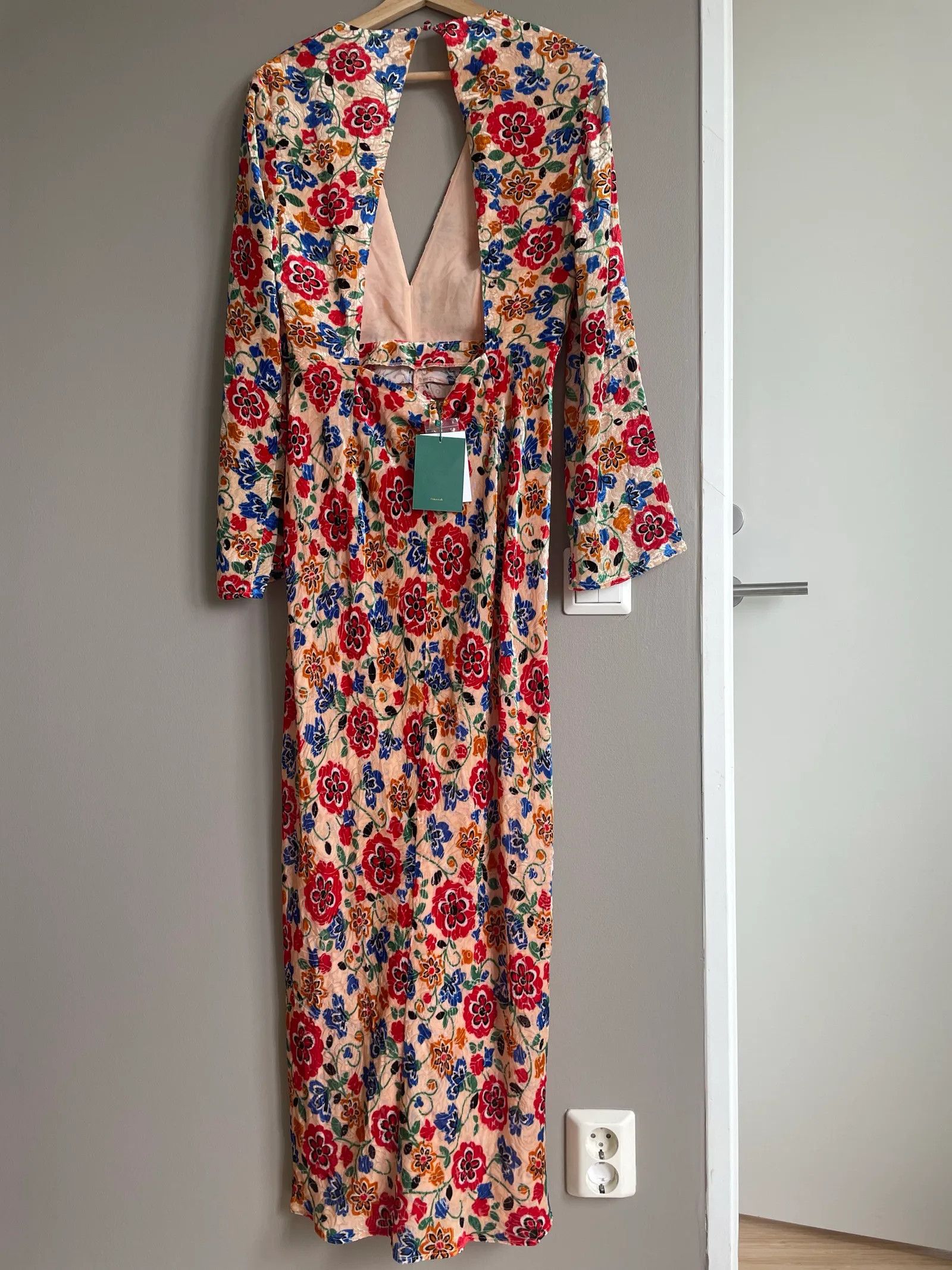 RIXO Rixo Rixo Mel Swirl Floral Maxi Dress Dress Size M / US 6-8 / IT 42-44 - 3 Thumbnail